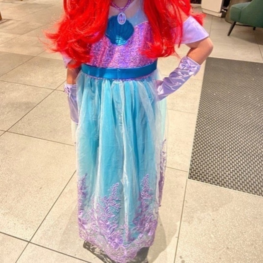 Little Mermaid Halloween Costume girls s 7/8